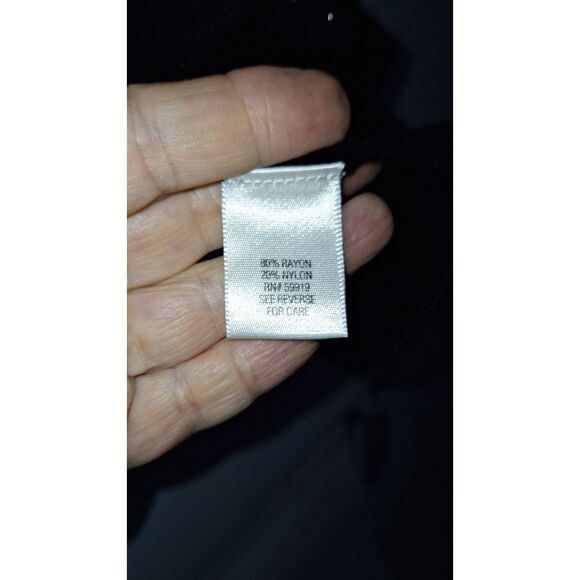 Apt 9 Woman Plus Sized Beaded Knit Baby Doll Style Going Out Top Sparkly Y2K 3X - Picture 6 of 9